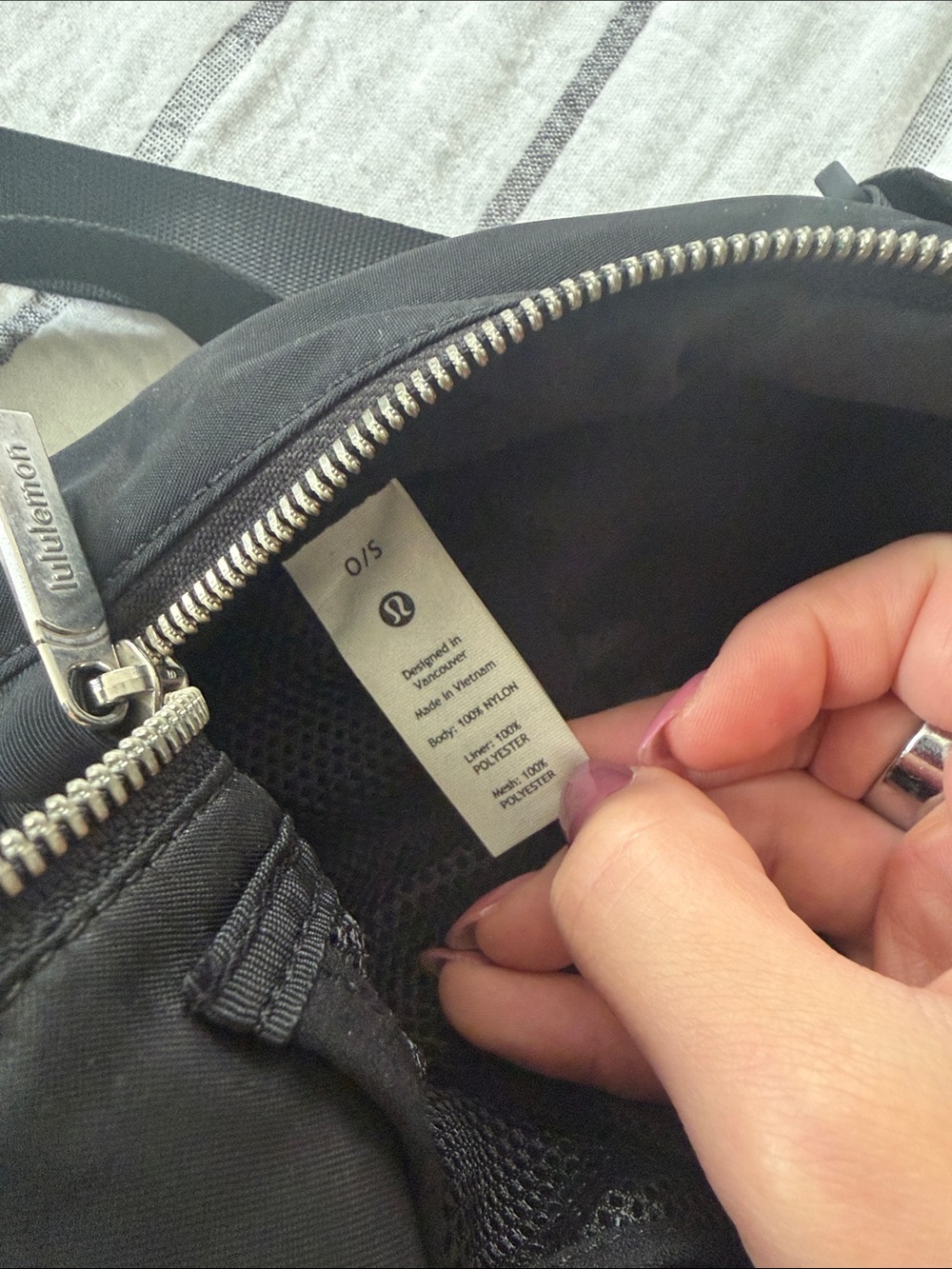 lululemon athletica Black Mini Convertible Backpack - Picture 2 of 6